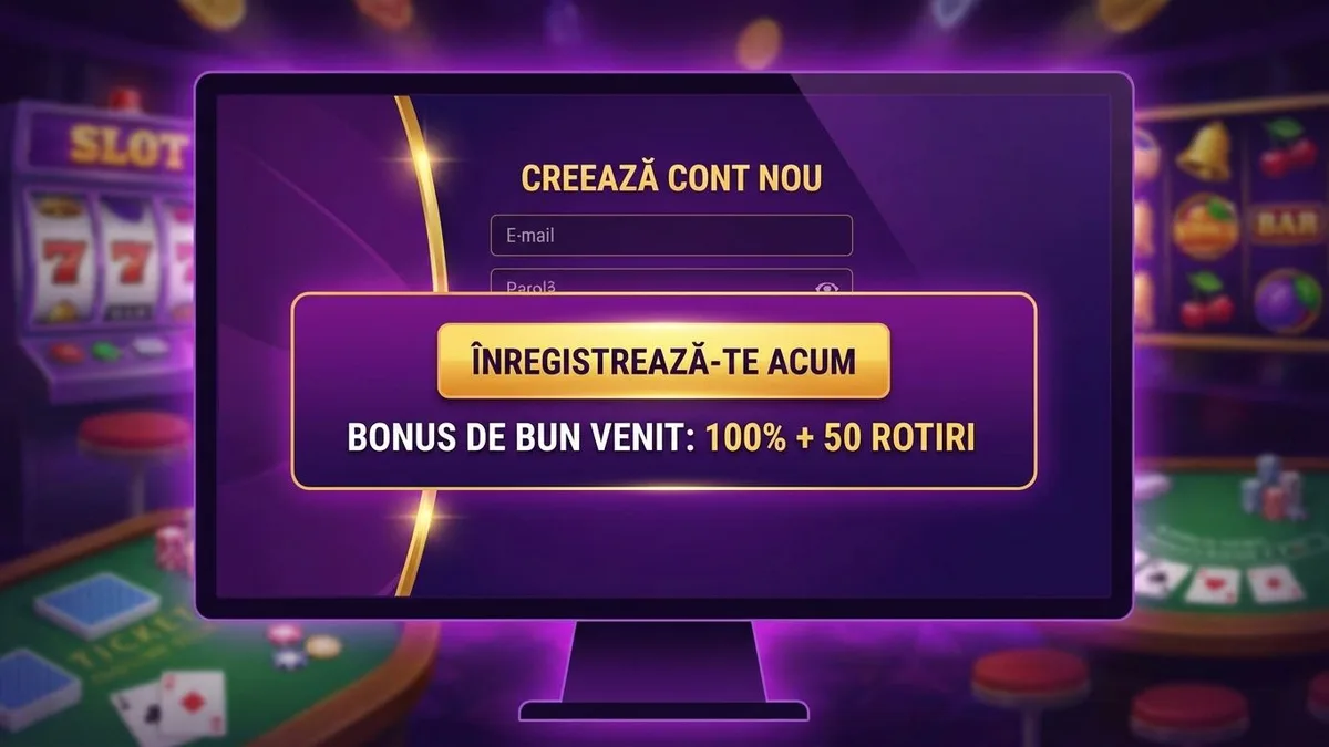 Înregistrare cu bonus